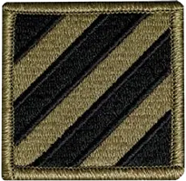 3rd Infantry Division OCP Unit Patch 3rd Infantry Division OCP Unit Patch