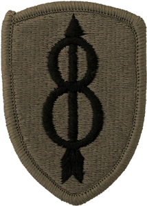 8th Infantry Division OCP Unit Patch