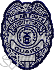 US Air Force Civilian Guard Badge Patch