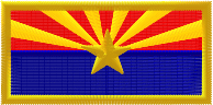 Arizona Flag Morale Patch