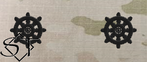 Chaplain Insignia, Buddhist Army-OCP Sew-on Chaplain Insignia, Buddhist Army-OCP Sew-on
