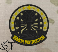Army Instructor Badge-OCP Senior Army Instructor Badge-OCP Senior