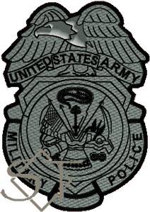 US Army Military Police Badge Patch