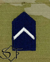 Air Force ROTC OCP Cadet 4th Class Rank Insignia Slide-on Air Force ROTC OCP Cadet 4th Class Rank Insignia Slide-on