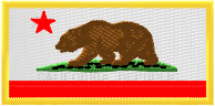 California Flag Morale Patch California Flag Morale Patch