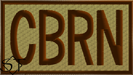 Brassard/Duty Identifier-Patch CBRN OCP-Spice Brown