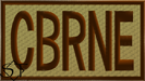 Brassard/Duty Identifier-Patch CBRNE OCP-Spice Brown