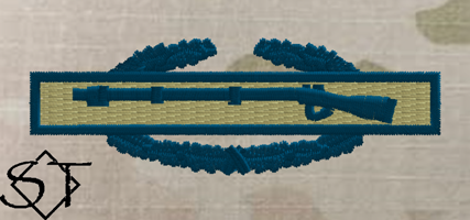 Infantryman badges-USSF Space Blue Infantryman badges-USSF Space Blue