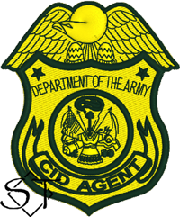 US Army CID Special Agent Badge Patch