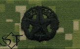 NWUIII AOR2 Navy Command At Sea Embroidered Badge-Woodland