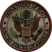 Department of State MultiCam patch 3"