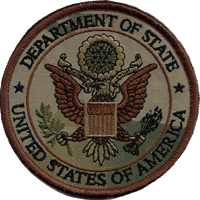 Department of State MultiCam patch 4"