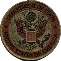 Department of State OCP patch 4" Department of State OCP patch 4"