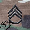 Army Rank Insignia-E6 SSG Staff Sergeant Sew-On Pair