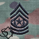 Army Rank Insignia-E9 CSM Command Sergeant Major Gore-tex - Click Image to Close