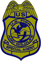US Fish and Wildlife Special Agent Badge Patch