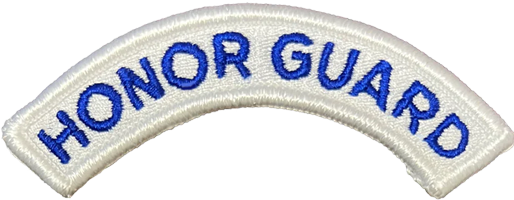 Honor Guard Tab White Honor Guard Tab White