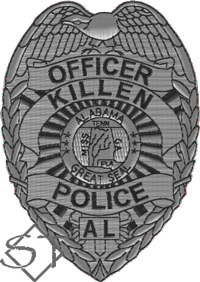Killen AL Police Badge Patch