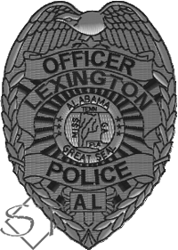 Lexington AL Police Badge Patch