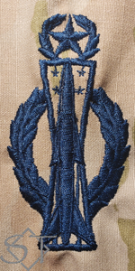 Air Force Missile Badges-Missile Operations Master-Space Blue