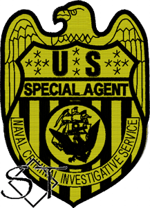 US Navy NCIS Special Agent Badge Patch - Click Image to Close