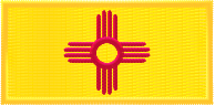New Mexico Flag Morale Patch New Mexico Flag Morale Patch