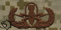 EOD Explosive Ordnance Disposal Badge Senior-NWU Type II AOR1 EOD Explosive Ordnance Disposal Badge Senior-NWU Type II AOR1