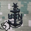 Navy Rank Insignia NWU III SCPO