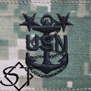 Navy Rank Insignia NWU III MCPO