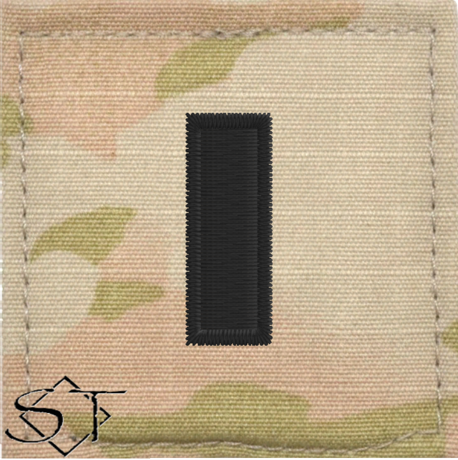 Army Rank Insignia-O2 1LT First Lieutenant Velcro