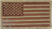 Uniform Flag-Bagby Green and Spice Brown OCP Forward-Velcro