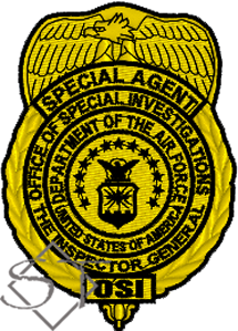 US Air Force OSI Special Agent Badge Patch