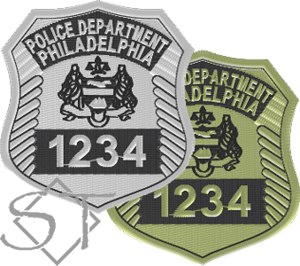 Philadelphia Police Badge Patch Philadelphia Police Badge Patch