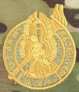 Recruiter Identification Badge-Gold Recruiter Identification Badge-Gold