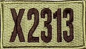 Border Patrol STAR Number/Custom Title Patch - Click Image to Close