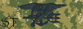 NWUIII AOR2 Navy Special Warfare Embroidered Badge-Woodland