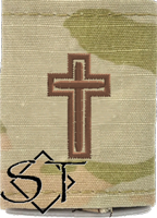 Chaplain Insignia, Christian USAF-OCP Goretex Chaplain Insignia, Christian USAF-OCP Goretex