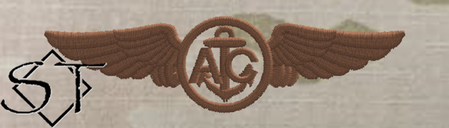 USCG Aircrew Embroidered Badge-OCP Spice Brown USCG Aircrew Embroidered Badge-OCP Spice Brown
