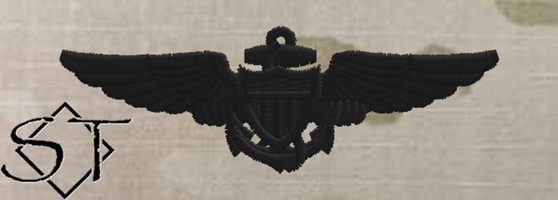 USCG Aviator Pilot Wings-OCP Army black USCG Aviator Pilot Wings-OCP Army black
