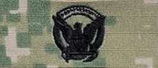 USCG Command Afloat Badge - NWU Type III