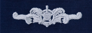 USCG Cutterman Badge - Enlisted ODU