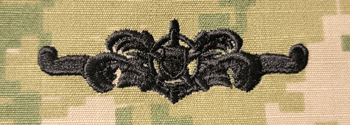 USCG Cutterman Badge - NWU Type III
