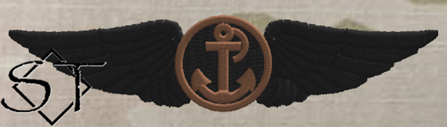 USCG Aviation Mission Specialist Wings-OCP Army black USCG Aviation Mission Specialist Wings-OCP Army black