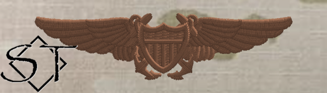 USCG Naval Flight Officer Wings-OCP Spice Brown USCG Naval Flight Officer Wings-OCP Spice Brown