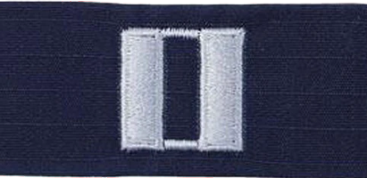 Coast Guard Rank Insignia CG ODU Lieutenant-O2 Coast Guard Rank Insignia CG ODU Lieutenant-O2