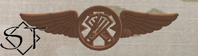 USCG Rescue Swimmer Insignia OCP Spice Brown USCG Rescue Swimmer Insignia OCP Spice Brown