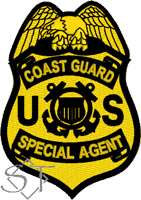 US Coast Guard CGIS Special Agent Badge Patch