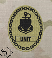 USCG Senior Enlisted Badges-Unit E7 CPO-OCP USCG Senior Enlisted Badges-Unit E7 CPO-OCP