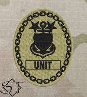 USCG Senior Enlisted Badges-Unit E9 MCPO-OCP USCG Senior Enlisted Badges-Unit E9 MCPO-OCP