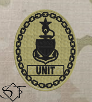 USCG Senior Enlisted Badges-Unit E8 SCPO-OCP USCG Senior Enlisted Badges-Unit E8 SCPO-OCP